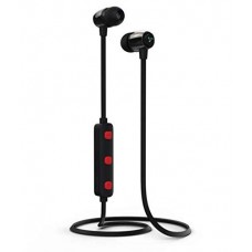 OkaeYa Wireless Rechargeble Bluetooth Earphone Syska H-15 Headset with Magnet System with inbuilt mic for Android.